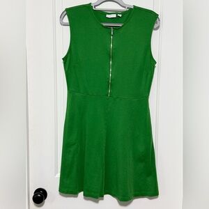 New York & Company Vibrant Green Mini Dress